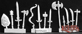 Accessories: Weapons Pack II (Dark Heaven) Reaper Miniatures RPR 02202