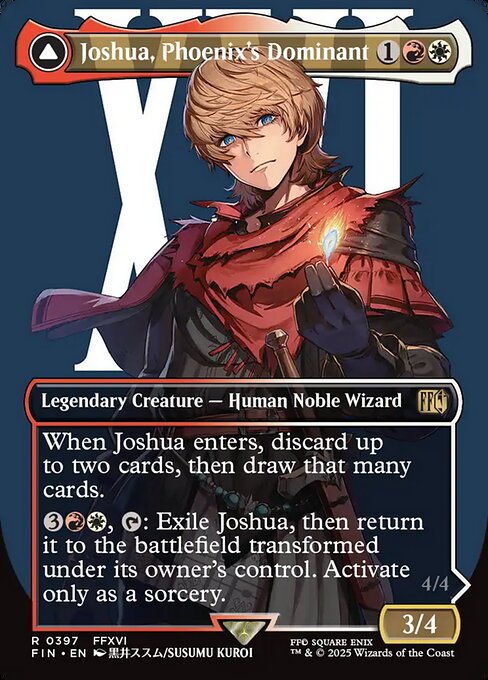 Joshua, Phoenix's Dominant // Phoenix, Warden of Fire (Final Fantasy) #397
