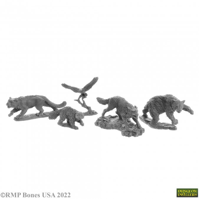 Reaper Animal Companions (5) - 07040