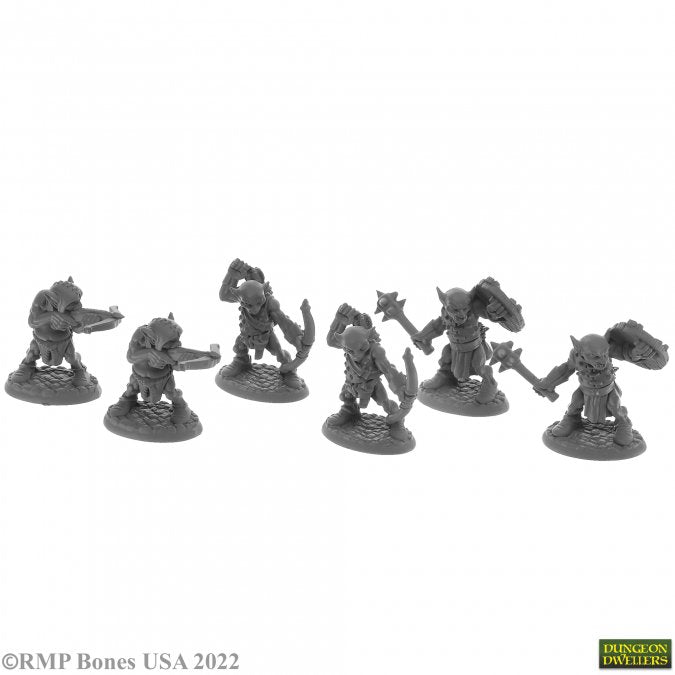 Reaper Dungeon Dwellers - Goblin Pillagers (6) - 07042