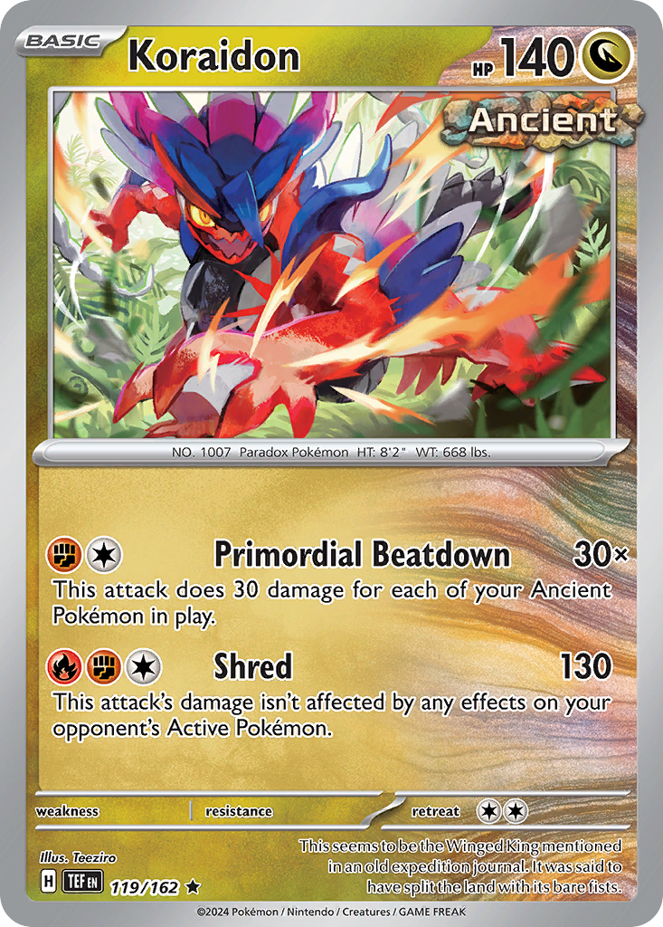 Koraidon 119/162, Temporal Forces