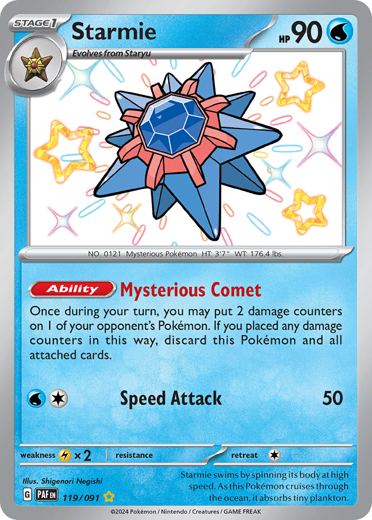 Starmie (Paldean Fates) 119