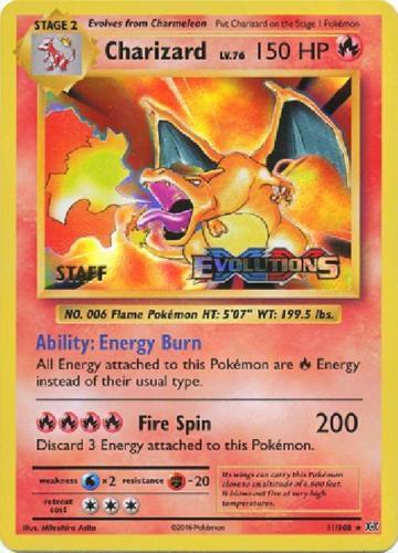 Pokemon Evolutions Charizard 11/108