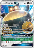 Pokemon Sun & Moon Promo Snorlax GX SM05