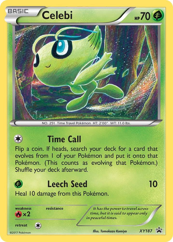 Pokemon XY Promos Celebi XY187