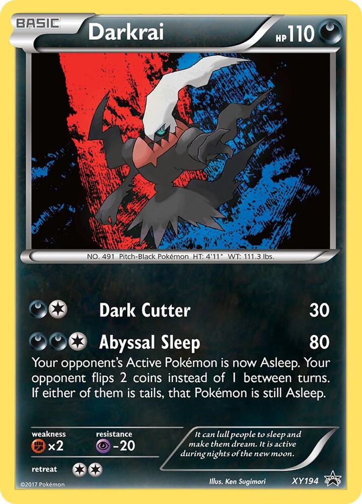 Pokemon XY Promos Darkrai XY194