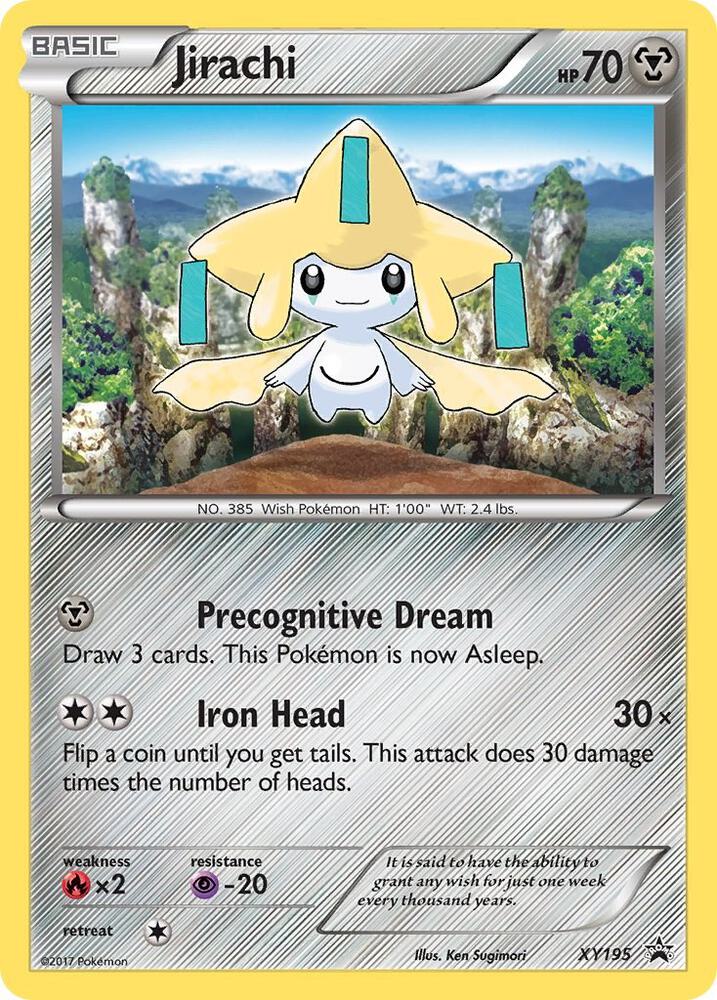 Pokemon XY Promos Jirachi XY195