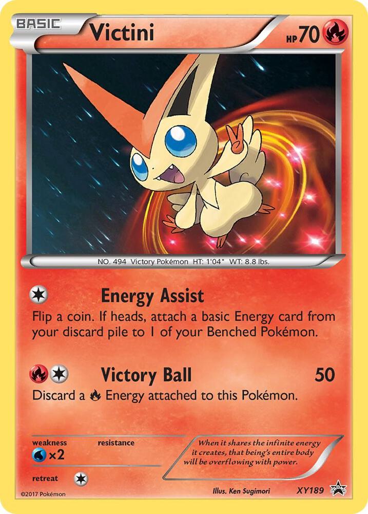 Pokemon XY Promos Victini XY189