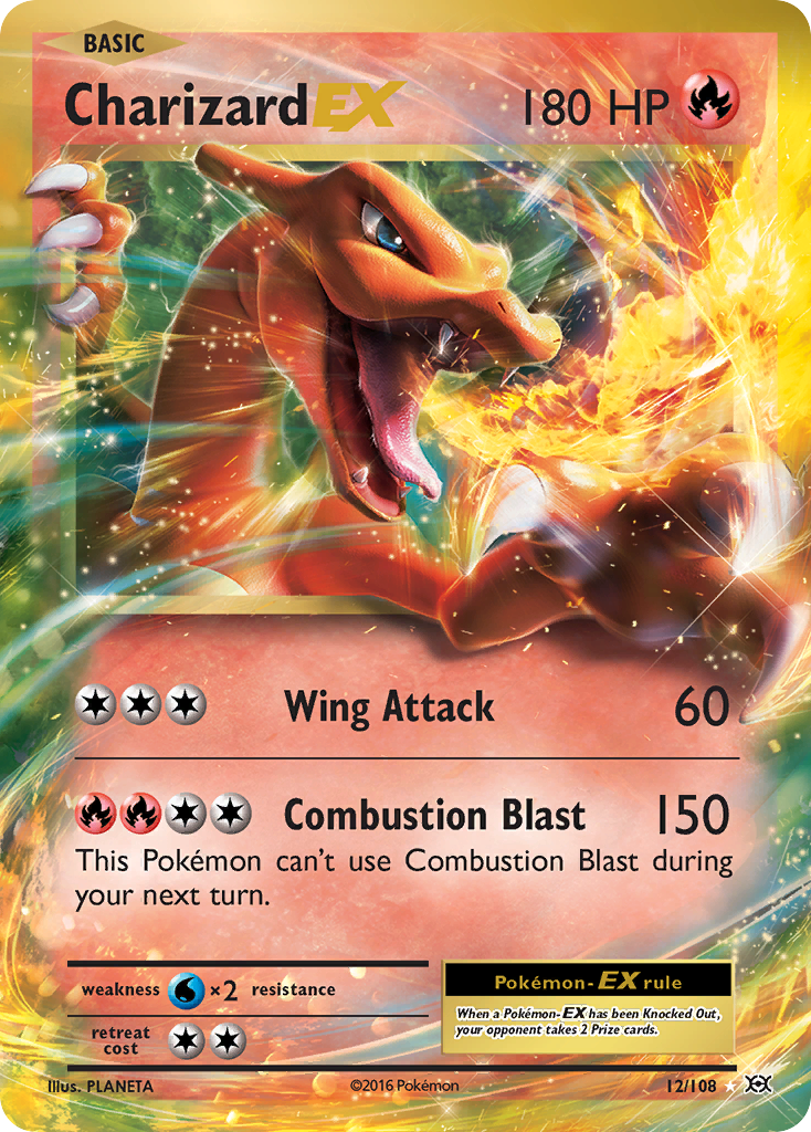 Charizard-EX (Evolutions) 12