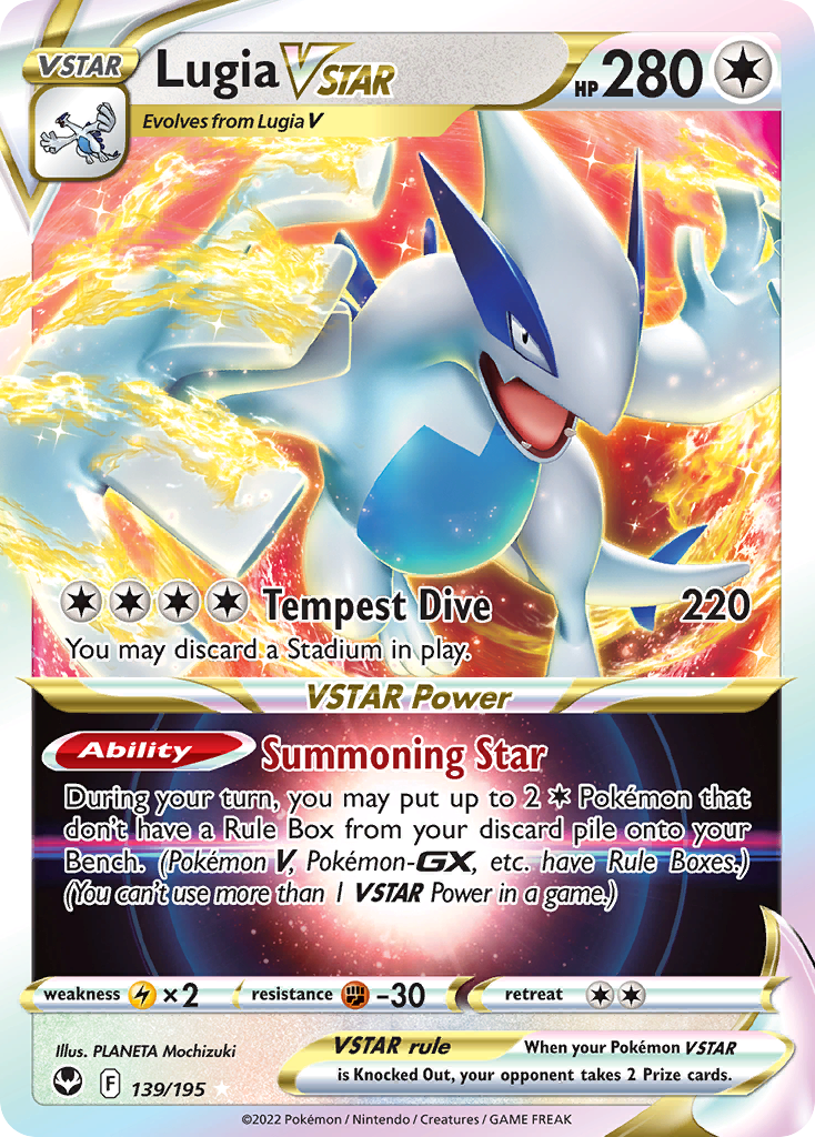 Lugia VSTAR 139/195, Silver Tempest