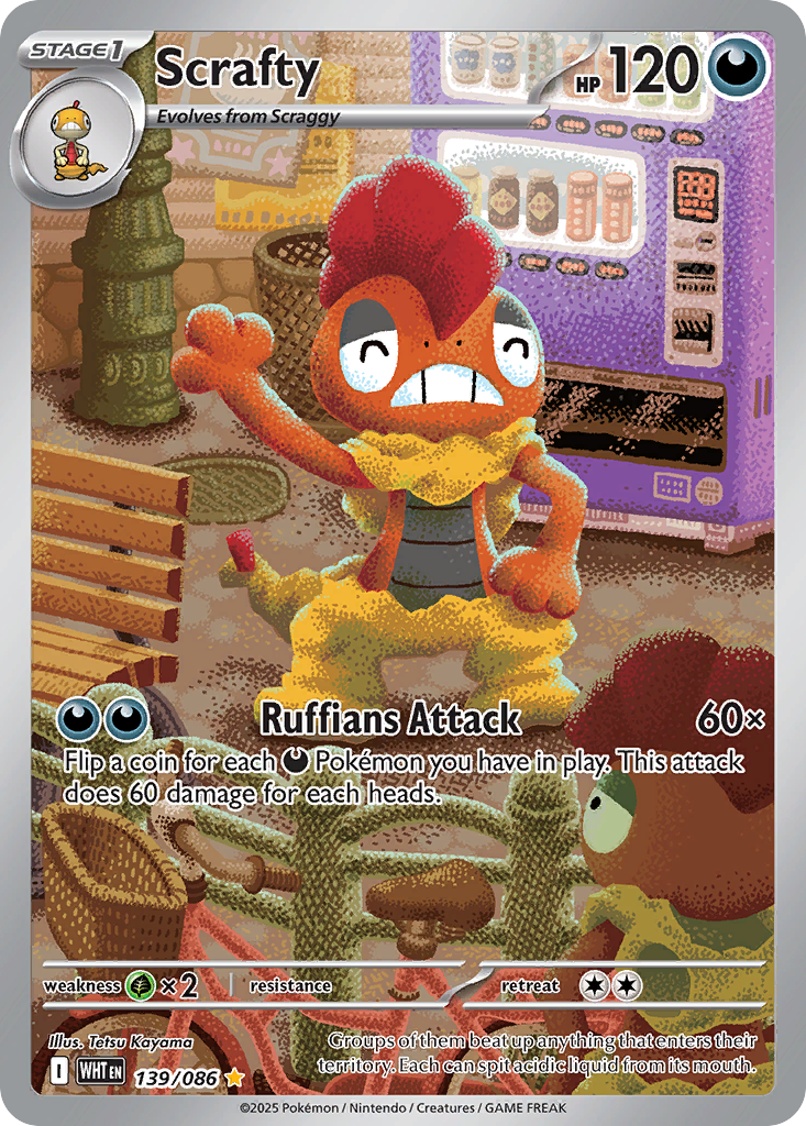 Scrafty (White Flare) 139