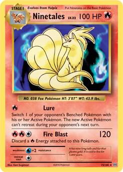 Pokemon Evolutions Ninetales 15/108
