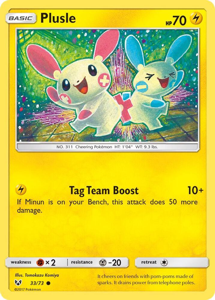 Pokemon Shining Legends Plusle 33