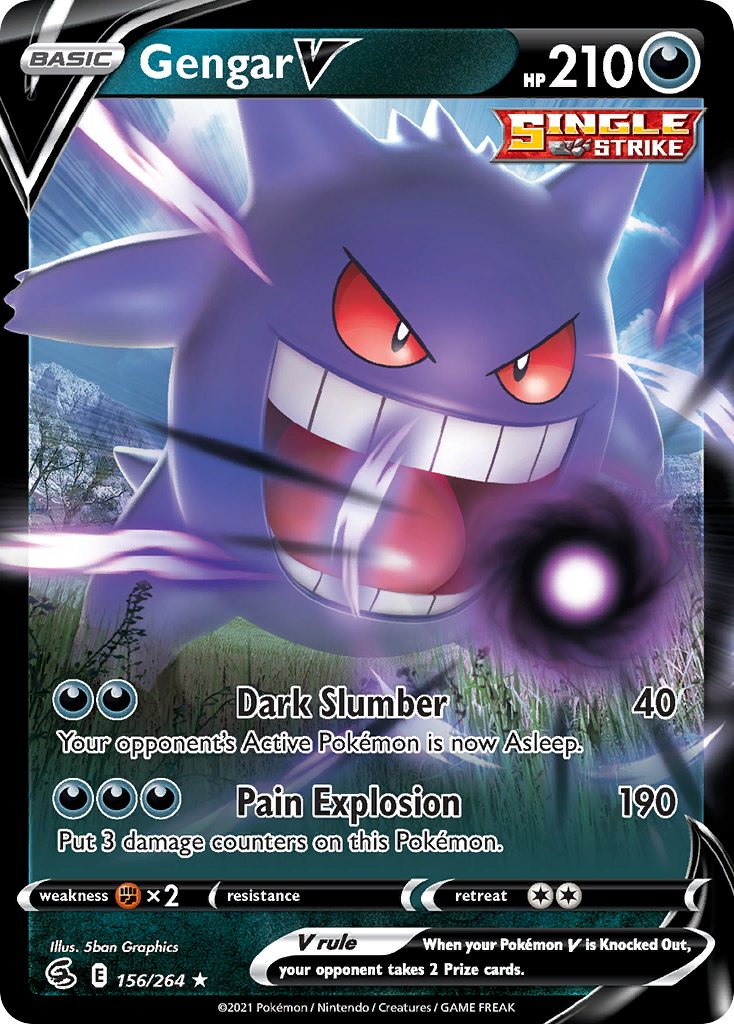Gengar V 156/264, Fusion Strike