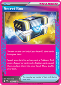 Pokemon Trading Card Game card Secret Box, Twilight Masquerade, card number 163