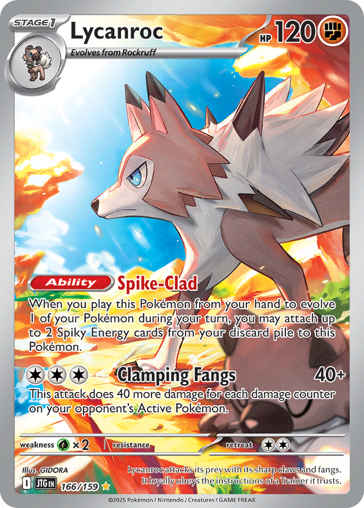 Lycanroc (Journey Together) 166