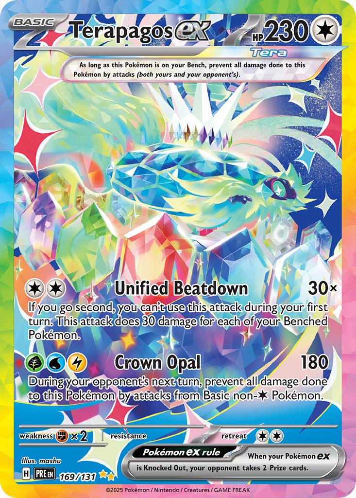 Terapagos ex (Prismatic Evolutions) 169