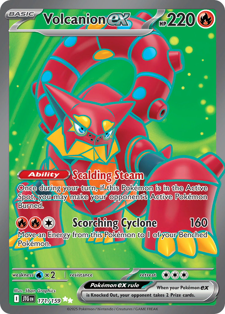 Volcanion ex (Journey Together) 171