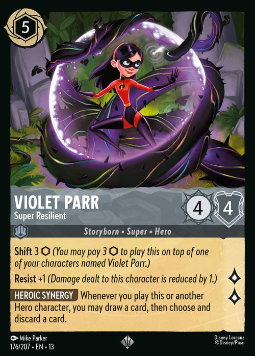Violet Parr - Super Resilient (Attack of the Vine!) #176