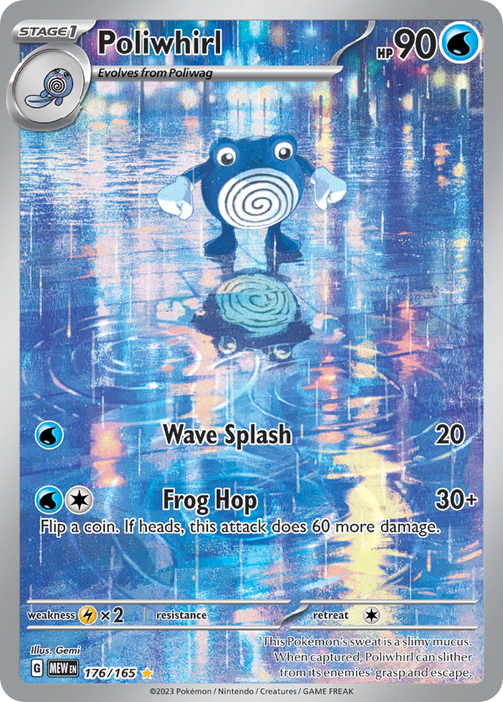 Poliwhirl 176/165, 151
