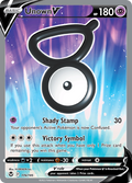 Unown V 176/195, Silver Tempest