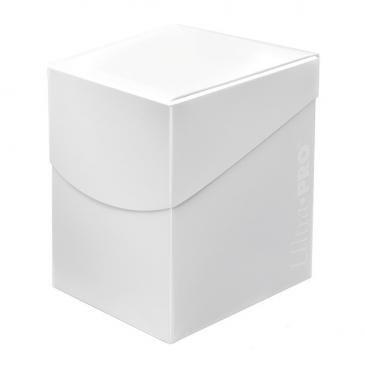 Ultra Pro 100+ Deck Box - Arctic White
