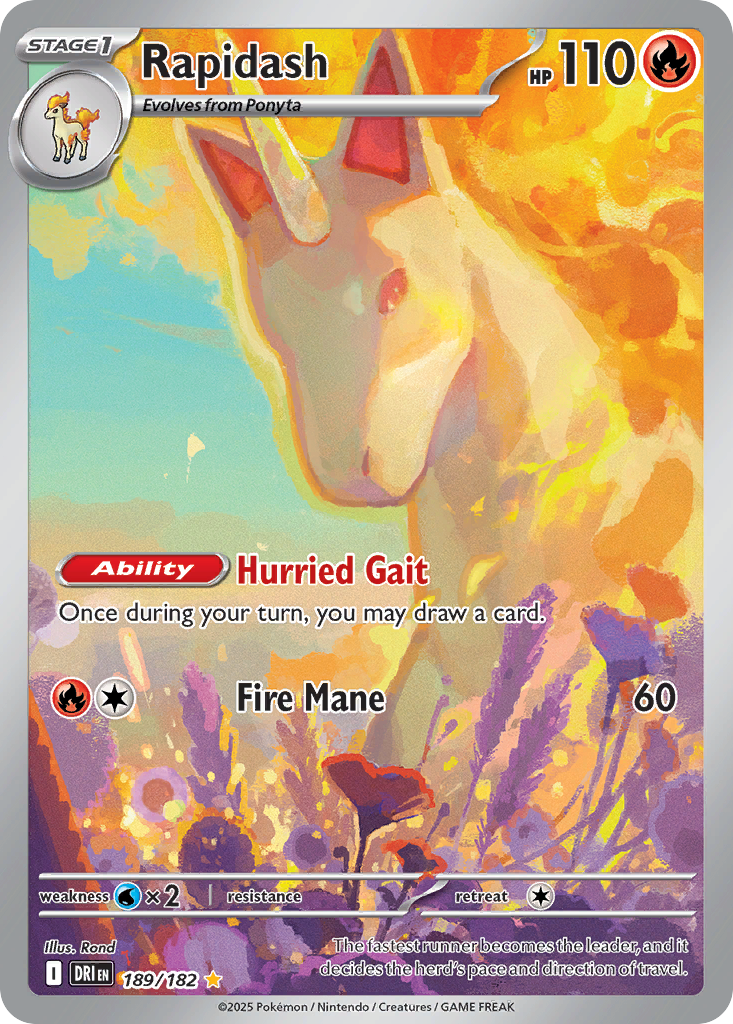 Rapidash (Destined Rivals) 189