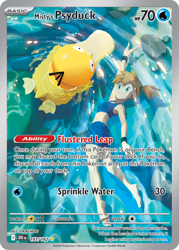 Misty's Psyduck (Destined Rivals) 193