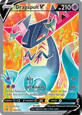 Pokemon Rebel Clash Dragapult V (Full Art) 183/192