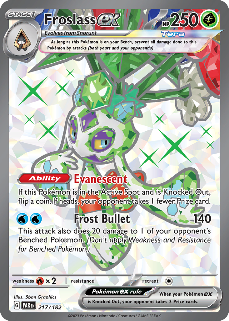 Froslass ex 217/182, Paradox Rift