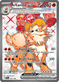 Arcanine ex (Scarlet & Violet) 224