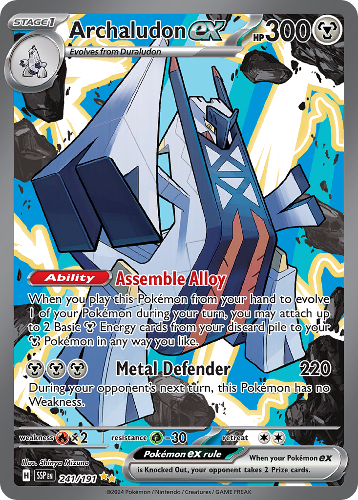 Archaludon ex (Surging Sparks) 241