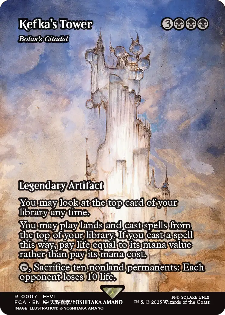 Bolas's Citadel - Final Fantasy: Through the Ages - Magic The Gathering card