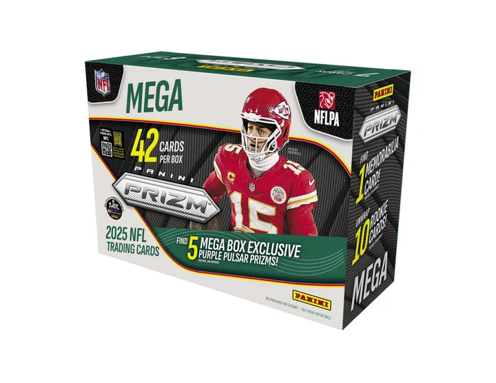 2025 Panini Prizm Football Mega Box- Purple