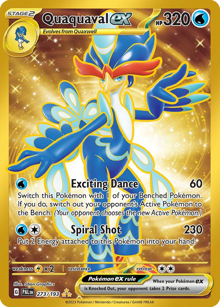 Quaquaval ex (Paldea Evolved) 273
