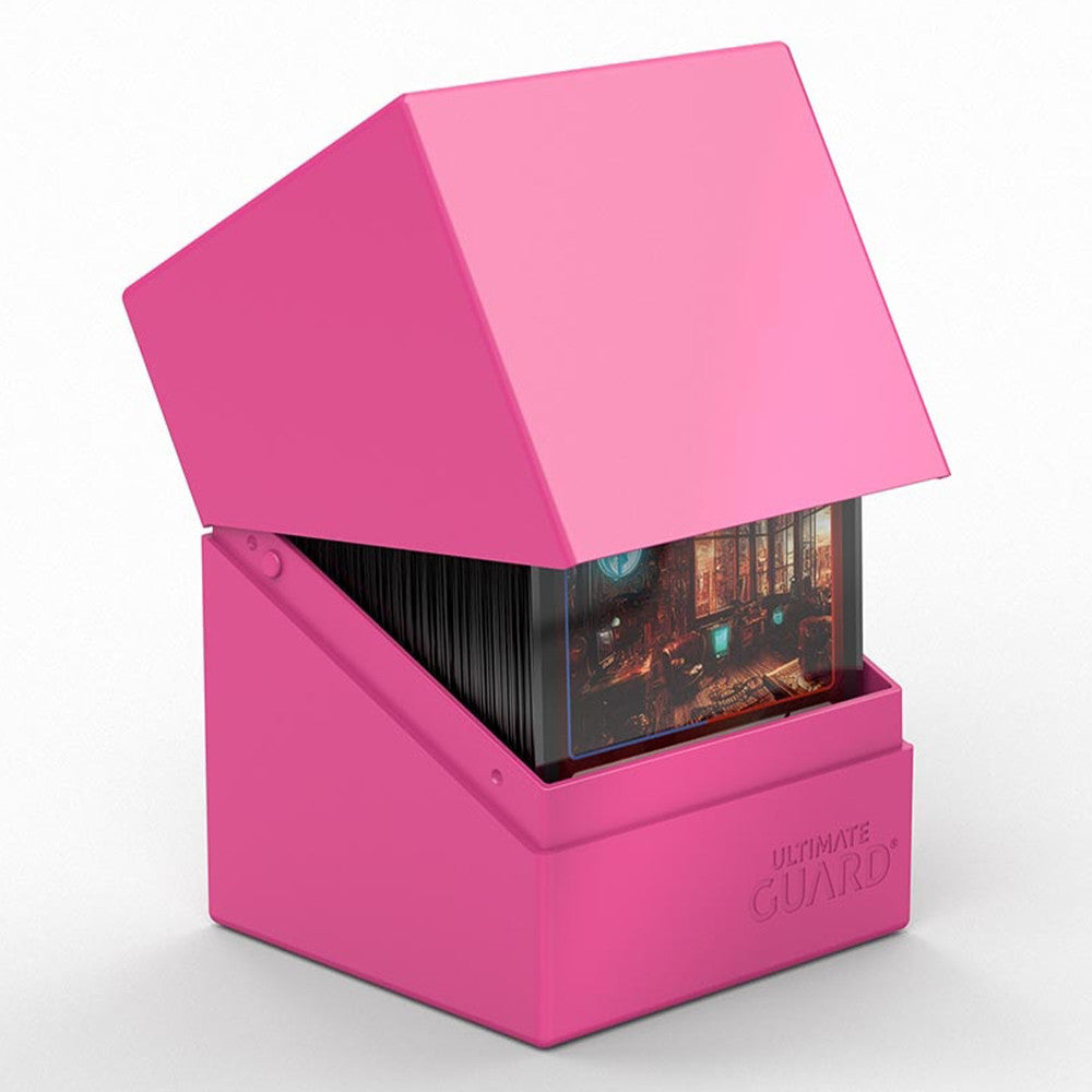 Ultimate Guard Boulder 100+ Solid - Neon Pink