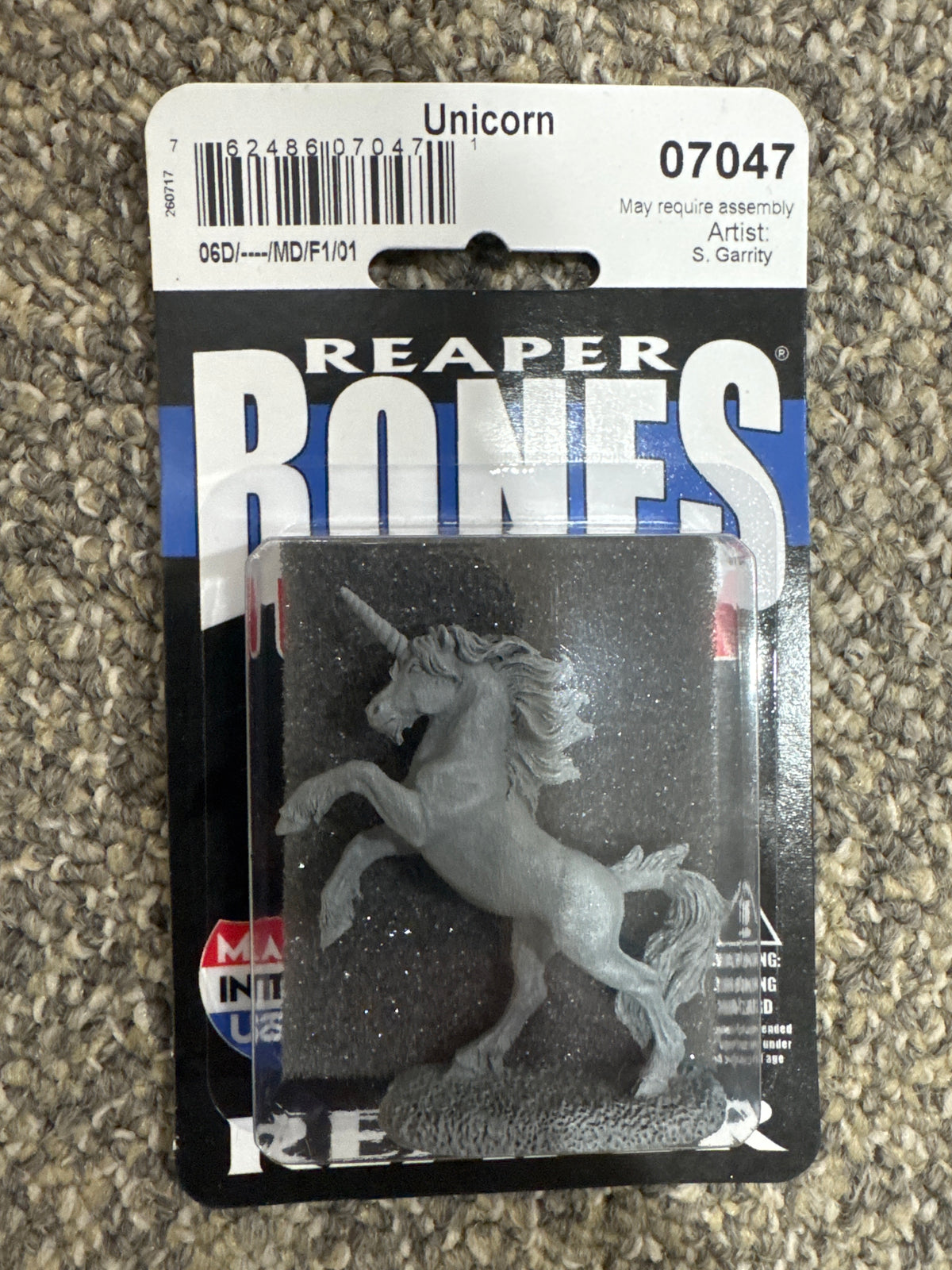 Reaper Bones Unicorn 07047
