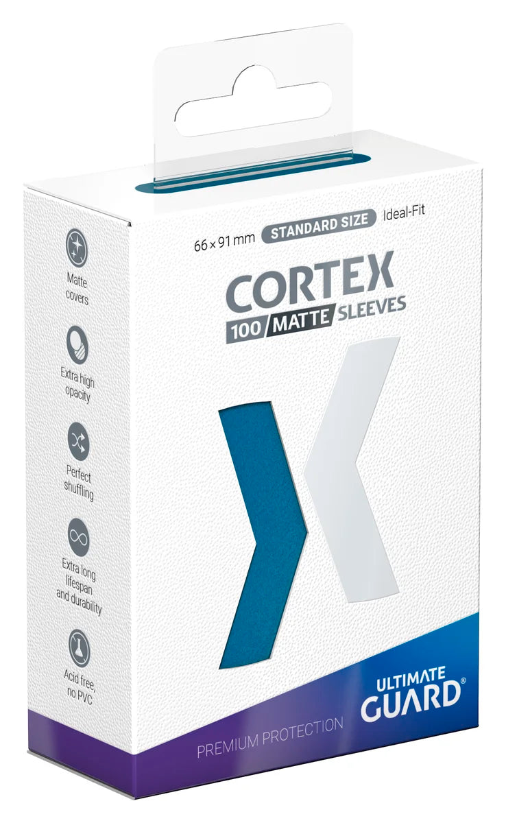 Ultimate Guard Cortex Matte Sleeves, 100ct - Petrol