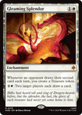 Gleaming Splendor - The Hobbit - Magic The Gathering card