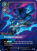 Riftbound Spiritforged Ezreal - Prodigal Explorer (Overnumbered) 248/221 Showcase trading card