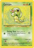 Pokemon Base Set (Unlimited) Caterpie 45