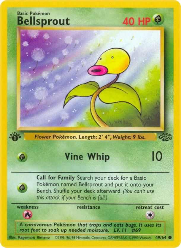 Pokemon Jungle Bellsprout 49