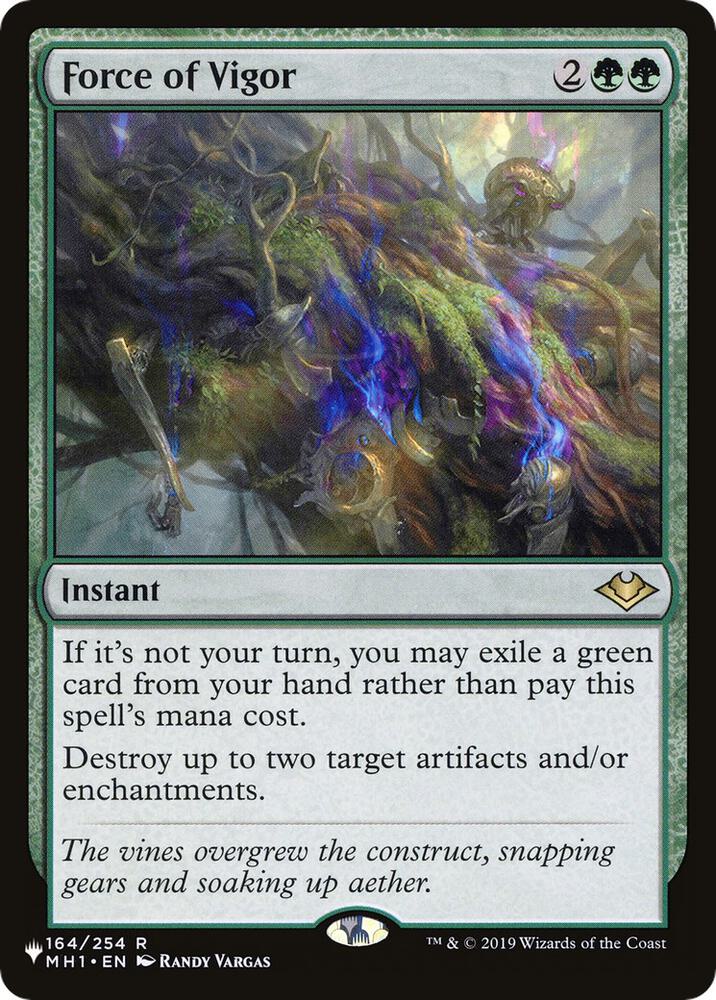 MTG: The List Force of Vigor 164