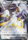 Pokemon Miscellaneous Cards & Products Arceus V (Metal Card) 122/172 Promo Holofoil