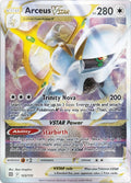 Pokemon Miscellaneous Cards & Products Arceus VSTAR (Metal Card) 123/172 Promo Holofoil