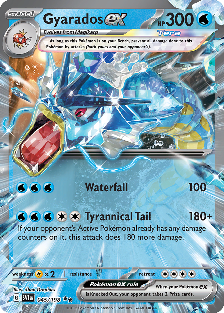 Gyarados ex (Scarlet & Violet) 45