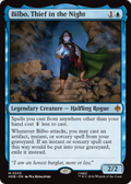 Bilbo, Thief in the Night - The Hobbit - Magic The Gathering card