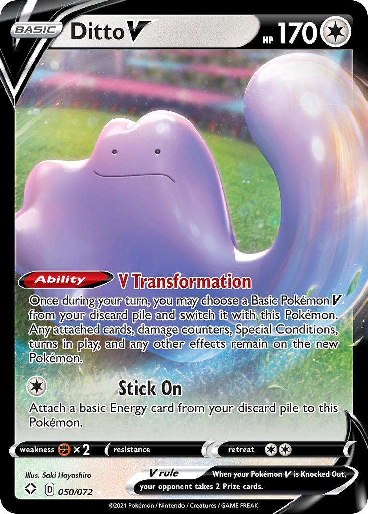 Ditto V 50/72, Shining Fates