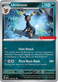 Pokemon Umbreon Promo GameStop Exclusive - 130/197