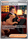 Pokemon SV: 151 Giovanni's Charisma 204/165 - SIR Near Mint